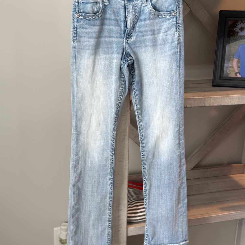 Light Blue Boys BKE Conner Bootcut Jeans
